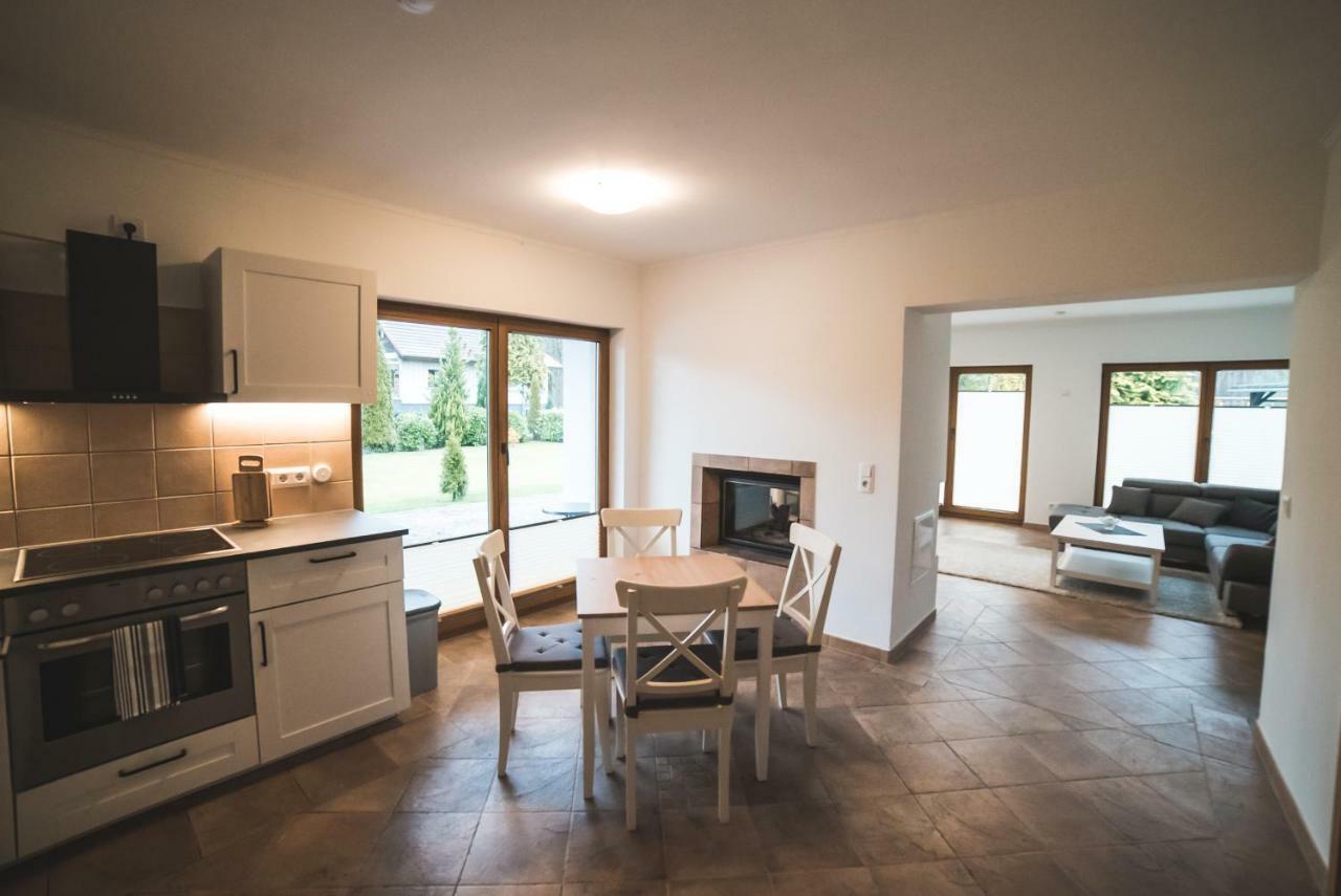 Ferienwohnung Am Aubach Schwerin  Buitenkant foto