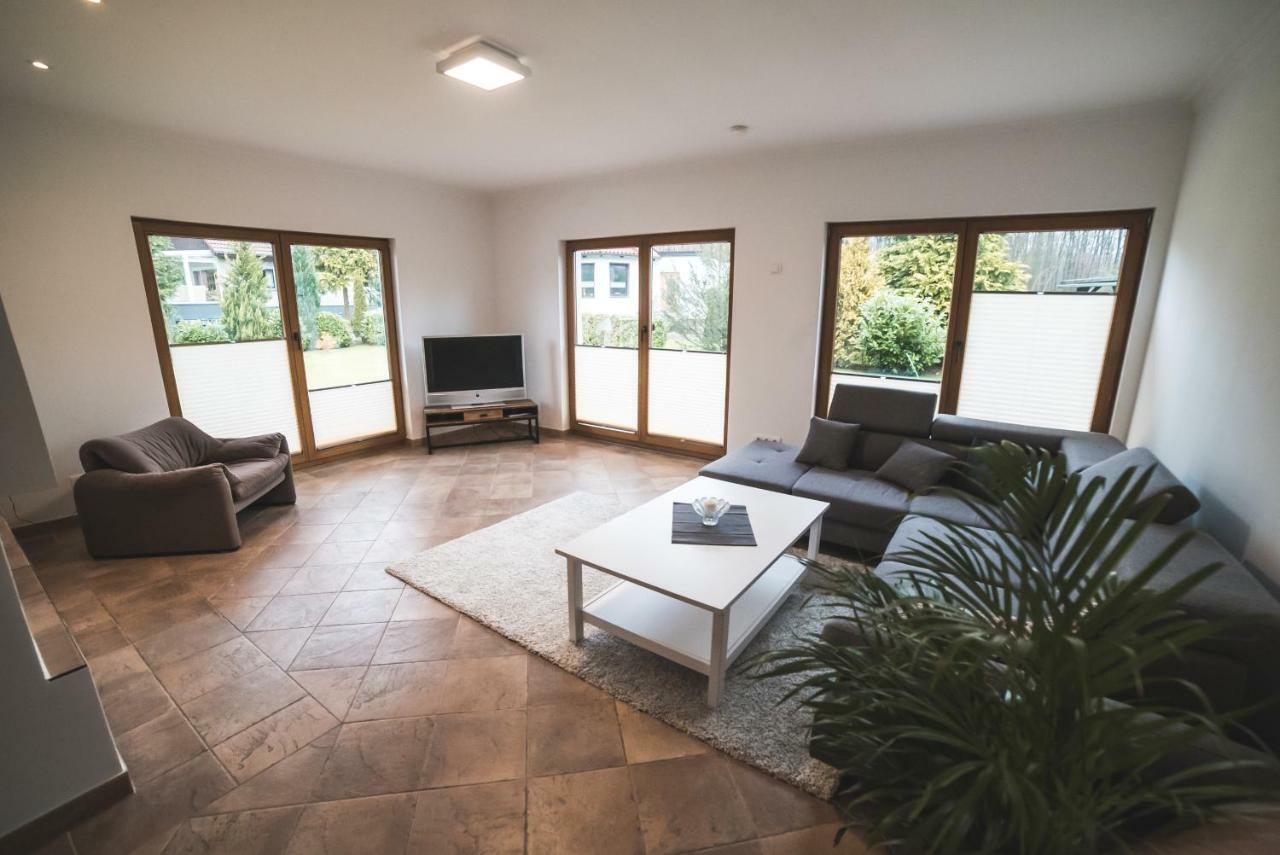 Ferienwohnung Am Aubach Schwerin  Buitenkant foto
